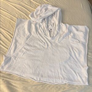 FP Movement by Free People withe crop shirt with hoodie Size Medium